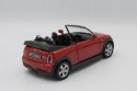 model metalowy welly mini cooper s cabrio 1:34