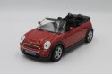 model metalowy welly mini cooper s cabrio 1:34