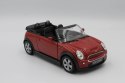 model metalowy welly mini cooper s cabrio 1:34