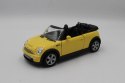 model metalowy welly mini cooper s cabrio 1:34