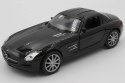 model metalowy welly mercedes-benz sls amg 1:34