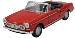 model metalowy welly peugeot 404 cabriolet 1:34