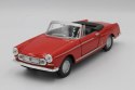 model metalowy welly peugeot 404 cabriolet 1:34