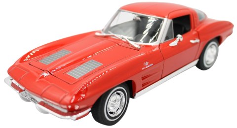 samochód metalowy welly 1963 chevrolet corvette