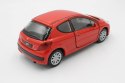 model metalowy welly auto peugeot 207 1:34