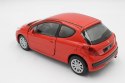 model metalowy welly auto peugeot 207 1:34