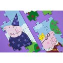 puzzle 2w1 świnka peppa 60 elementów układanka i kolorowanka w jednym