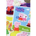 puzzle 3w1 świnka peppa peppa pig 3 układanki w jednym opakowaniu