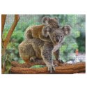 puzzle mały koala i mama 1000 elementów do ułożenia uroczego obrazka