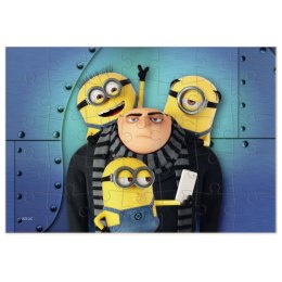 puzzle mini minions minionki 35 elementów kolorowej układanki dla dzieci