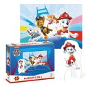 puzzle paw patrol 60 el. z figurkami 200165