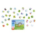 puzzle świnka peppa 60 elementów peppa pig układanka dla najmłodszych