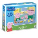 puzzle świnka peppa w kuchni 60 elementów do ułożenia dla najmłodszych