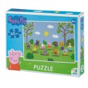 puzzle świnka peppa z przyjaciółmi 60 elementów do ułożenia dla dzieci