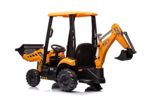 Łyżki Koparka traktor Na Akumulator JCB Z Łyżką Żółta