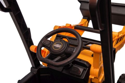 Łyżki Koparka traktor Na Akumulator JCB Z Łyżką Żółta