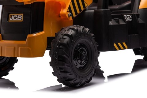Łyżki Koparka traktor Na Akumulator JCB Z Łyżką Żółta