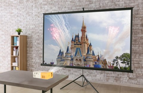 projektor rzutnik przenośny LED TFT LCD 1920x1080 24-60" USB HDMI