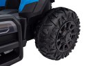 2x200W 24V Traktor na akumulator BLAST Z Przyczepką Niebieski