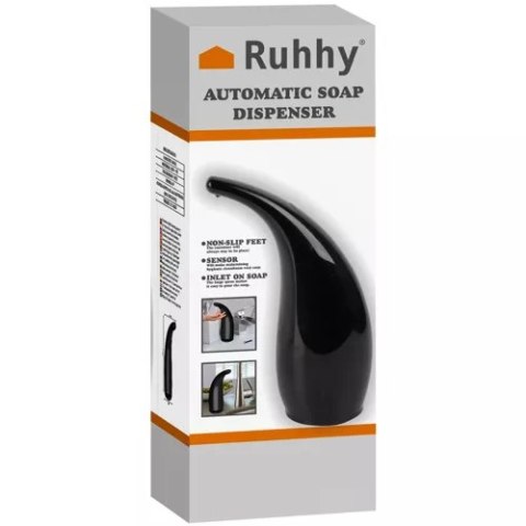 Dozownik do mydła bezdotykowy czarny