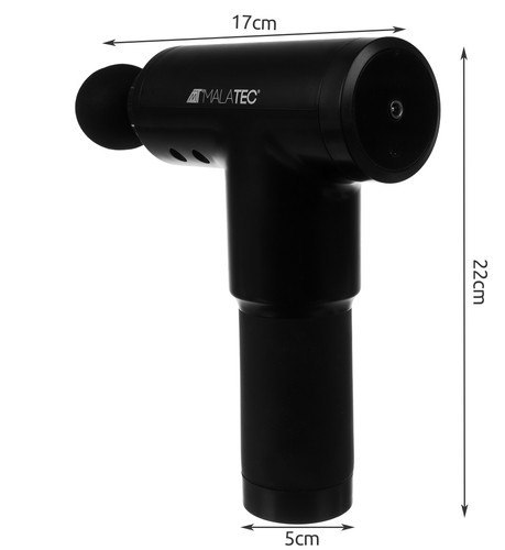 Pistolet do masażu z wyświetlaczem LCD