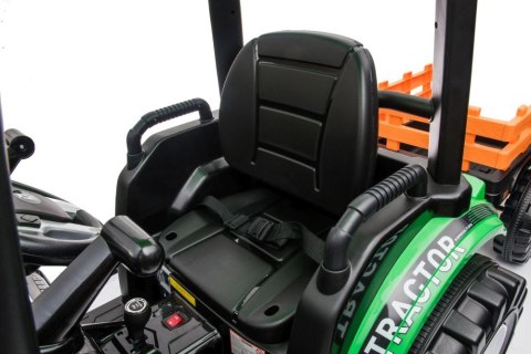 12v 10Ah  kabinaTraktor elektryczny Na Akumulator Hercules Zielony
