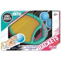 WOOPIE Gra Zręcznościowa CATCH BALL 2 Paletki + 2 Piłki - 3 SZT.