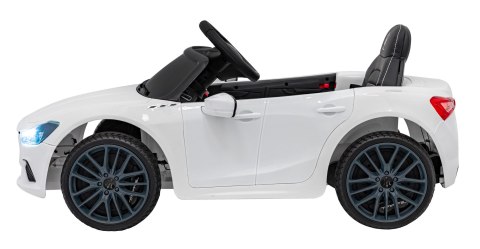 12V PILOT Auto samochód na akumulator elektryczn Maserati Ghibli Biały