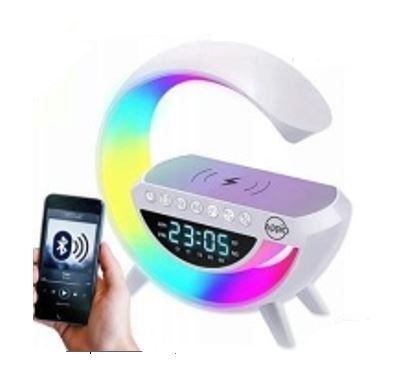 Lampka LED z ładowarką indukcyjną z radiem