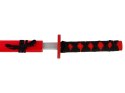 Drewniany Miecz Czerwony Rekwizyt Dla Rycerza 73 cm