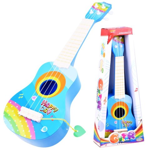 Plastikowa Gitara UKULELE dla dziecka IN0099