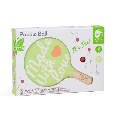 CLASSIC WORLD Gra Zręcznościowa Paddle Ball 3+ 3szt
