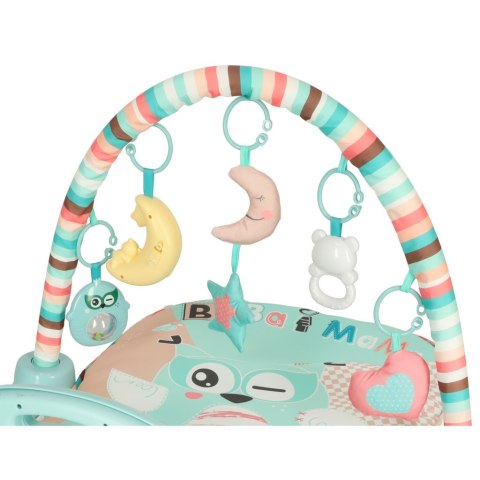 Mata Edukacyjna dla dzieci 3w1 sowa + pianinko