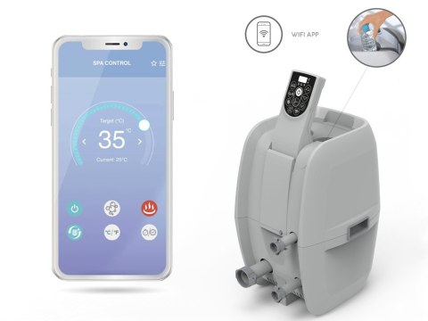Bestway hydromasaż Lay-Z-Spa Toronto 5-7os 190cm WiFi 2024 60163 Bestway hydromasaż Lay-Z-Spa Toronto 5-7os 190cm WiFi 2024 60163