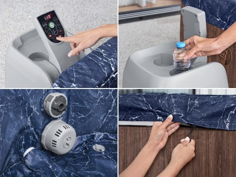 Bestway hydromasaż Lay-Z-Spa Toronto 5-7os 190cm WiFi 2024 60163 Bestway hydromasaż Lay-Z-Spa Toronto 5-7os 190cm WiFi 2024 60163