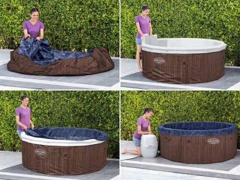 Bestway hydromasaż Lay-Z-Spa Toronto 5-7os 190cm WiFi 2024 60163 Bestway hydromasaż Lay-Z-Spa Toronto 5-7os 190cm WiFi 2024 60163