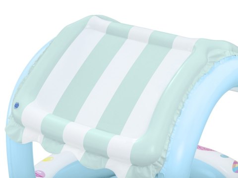 Bestway niebiesko - biały basenik z daszkiem 104cm słodki sklepik 52638