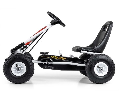 Milly Mally Gokart na pedały Thor White quad