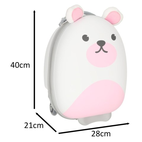 Walizka podróżna dziecięca na kółkach mysz