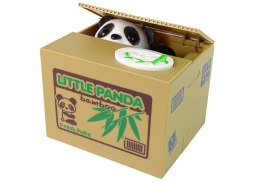 Skarbonka Panda Nauka Oszczędzania Bambus