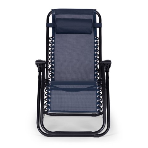 Leżak fotel ogrodowy regulowane oparcie ZERO GRAVITY ModernHome Leżak fotel ogrodowy regulowane oparcie ZERO GRAVITY ModernHome