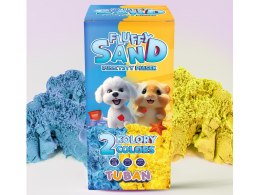 Tuban puszysty pachnący piasek Fluffy niebieski żółty 140 g ZA5170