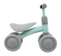 Rowerek biegowy PettyTrike dla dzieci Zielony 4-kołowy Jeździk