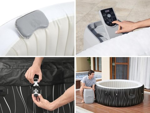 Bestway jacuzzi Lay-Z-Spa HOLLYWOOD 4-6os 196 cm LED 60059 Bestway jacuzzi Lay-Z-Spa HOLLYWOOD 4-6os 196 cm LED 60059