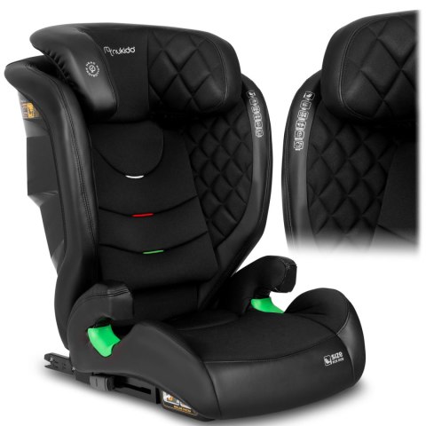 Fotelik samochodowy Nukido Lousi czarny 15-36 kg ISOFIX Fotelik samochodowy Nukido Lousi czarny 15-36 kg ISOFIX