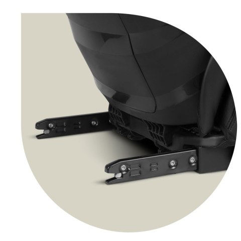 Fotelik samochodowy Nukido Lousi czarny 15-36 kg ISOFIX Fotelik samochodowy Nukido Lousi czarny 15-36 kg ISOFIX