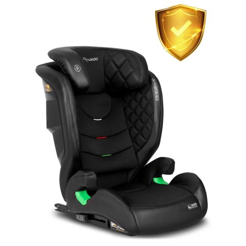 Fotelik samochodowy Nukido Lousi czarny 15-36 kg ISOFIX Fotelik samochodowy Nukido Lousi czarny 15-36 kg ISOFIX