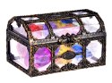 Piracka Skrzynia z Kolorowymi Kryształkami - poszukiwanie skarbów SP0782