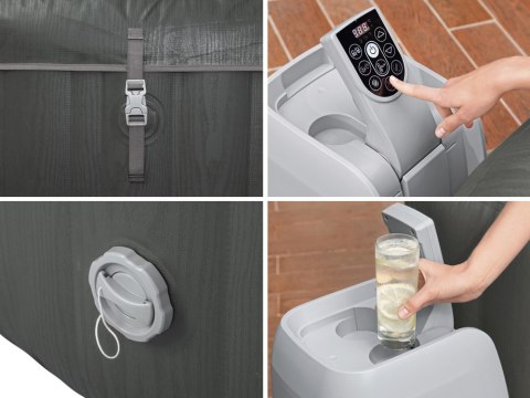 Bestway Lay-Z-Spa Mauritius jacuzzi 5-7os 60067 Bestway Lay-Z-Spa Mauritius jacuzzi 5-7os 60067