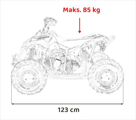 50km/h max 50kg Quad Spalinowy RENEGADE HighPer 110CC zielony dzieci 50km/h max 50kg Quad Spalinowy RENEGADE HighPer 110CC zielony dzieci